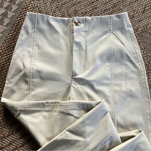 Zara Faux Soft Vegan Leather Pants